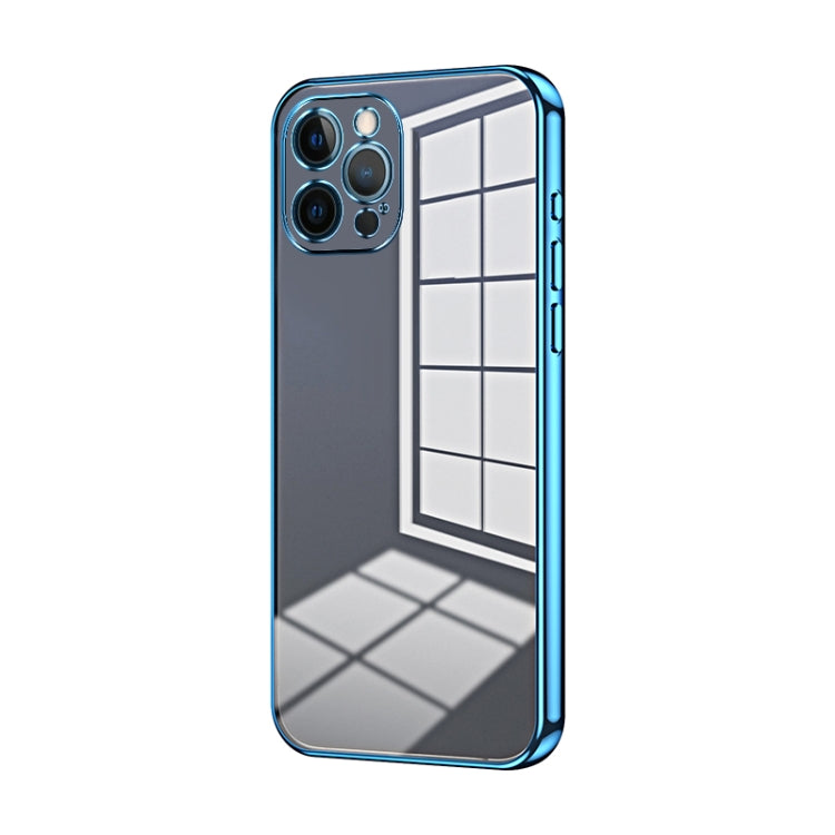 Transparent Plating Fine Hole Phone Case