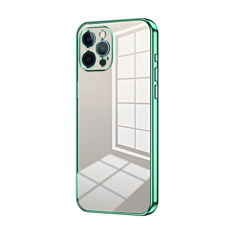 Transparent Plating Fine Hole Phone Case