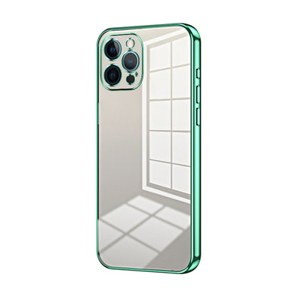 Transparent Plating Fine Hole Phone Case