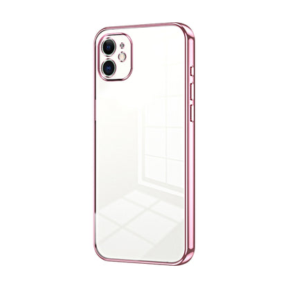 Transparent Plating Fine Hole Phone Case