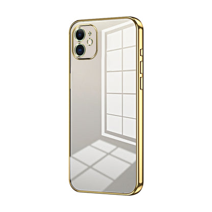 Transparent Plating Fine Hole Phone Case