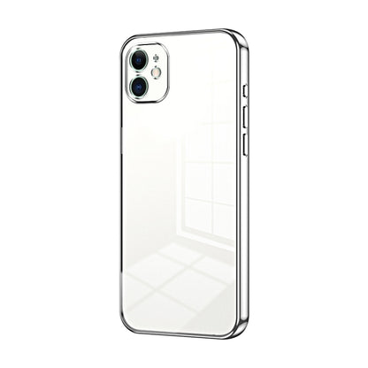 Transparent Plating Fine Hole Phone Case