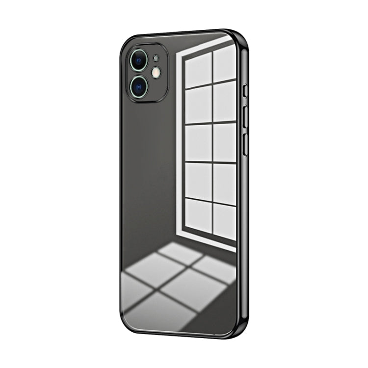 Transparent Plating Fine Hole Phone Case