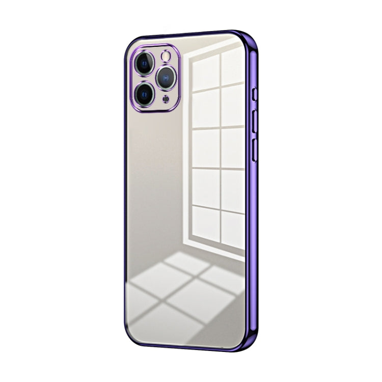 Transparent Plating Fine Hole Phone Case