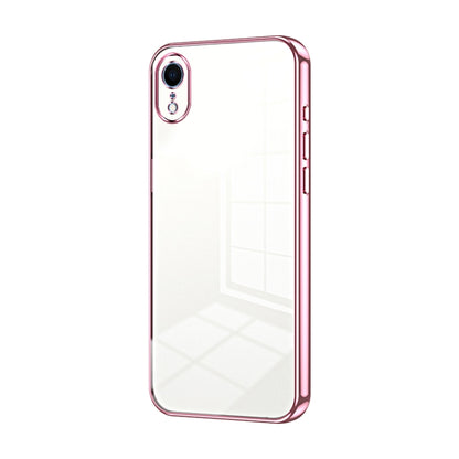 Transparent Plating Fine Hole Phone Case