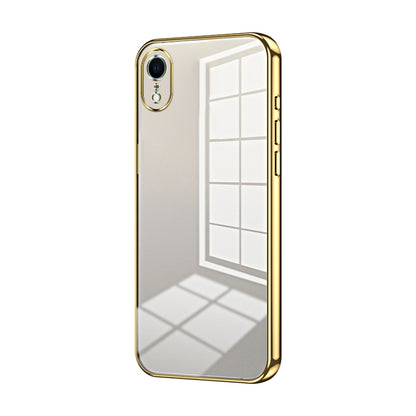 Transparent Plating Fine Hole Phone Case