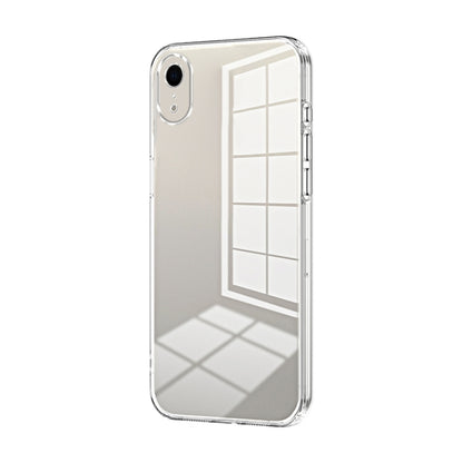 Transparent Plating Fine Hole Phone Case
