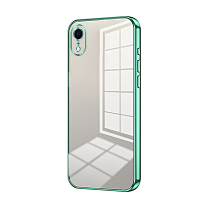 Transparent Plating Fine Hole Phone Case