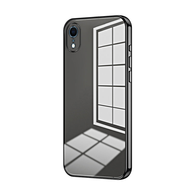 Transparent Plating Fine Hole Phone Case