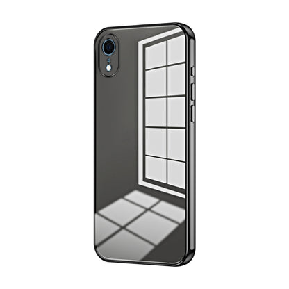 Transparent Plating Fine Hole Phone Case