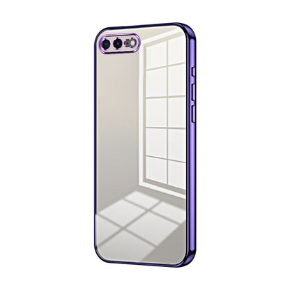 Transparent Plating Fine Hole Phone Case