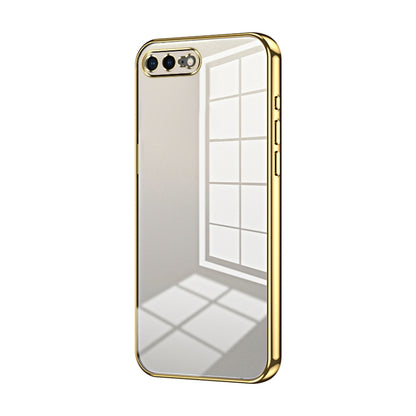 Transparent Plating Fine Hole Phone Case