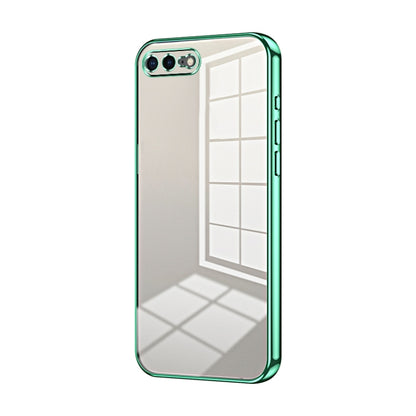 Transparent Plating Fine Hole Phone Case