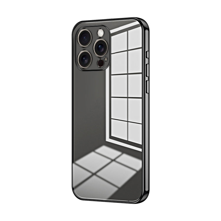 Transparent Plating Fine Hole Phone Case