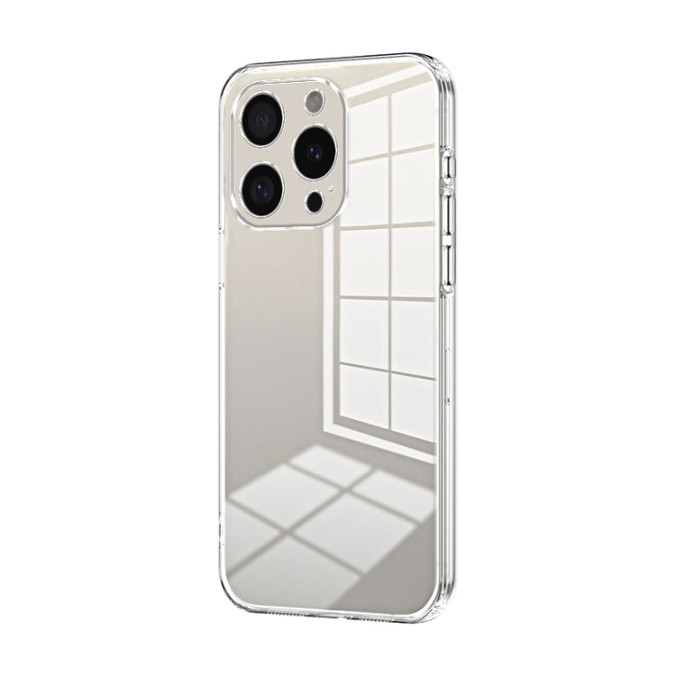 Transparent Plating Fine Hole Phone Case