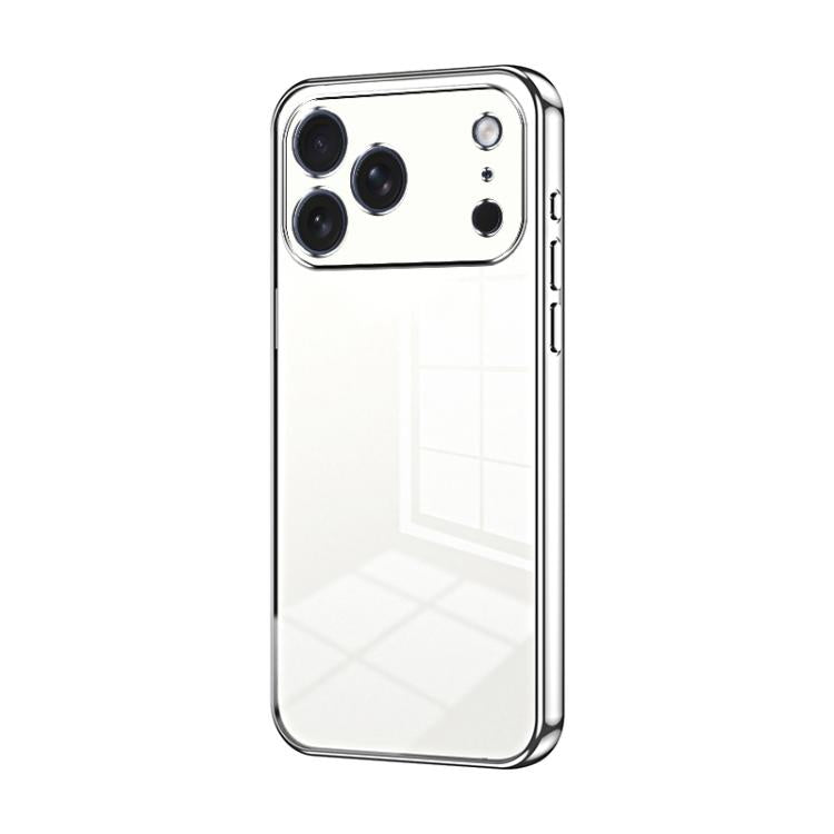 Transparent Plating Fine Hole Phone Case