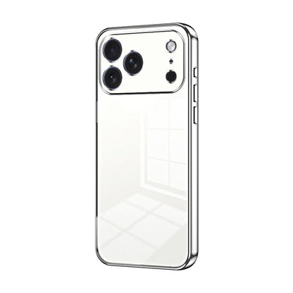 Transparent Plating Fine Hole Phone Case