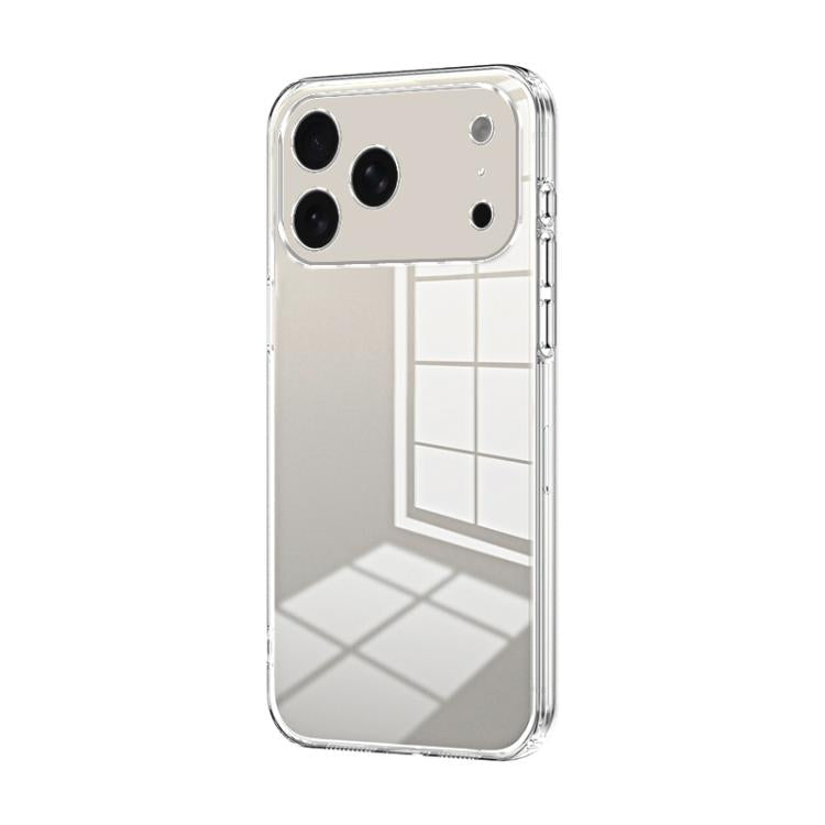 Transparent Plating Fine Hole Phone Case
