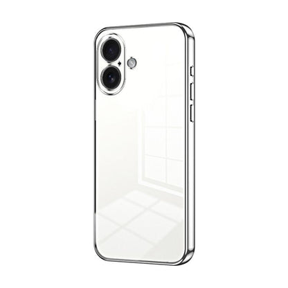 Transparent Plating Fine Hole Phone Case