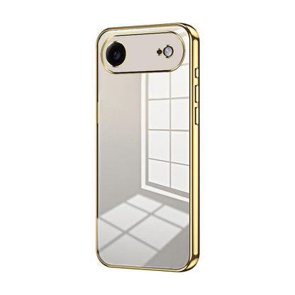 Transparent Plating Fine Hole Phone Case