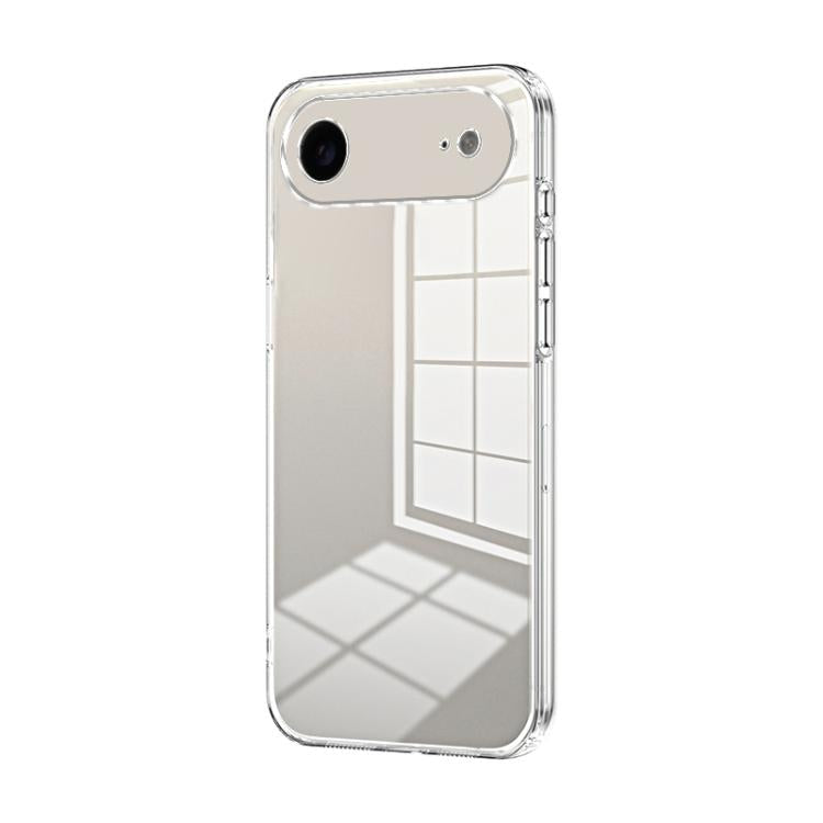 Transparent Plating Fine Hole Phone Case