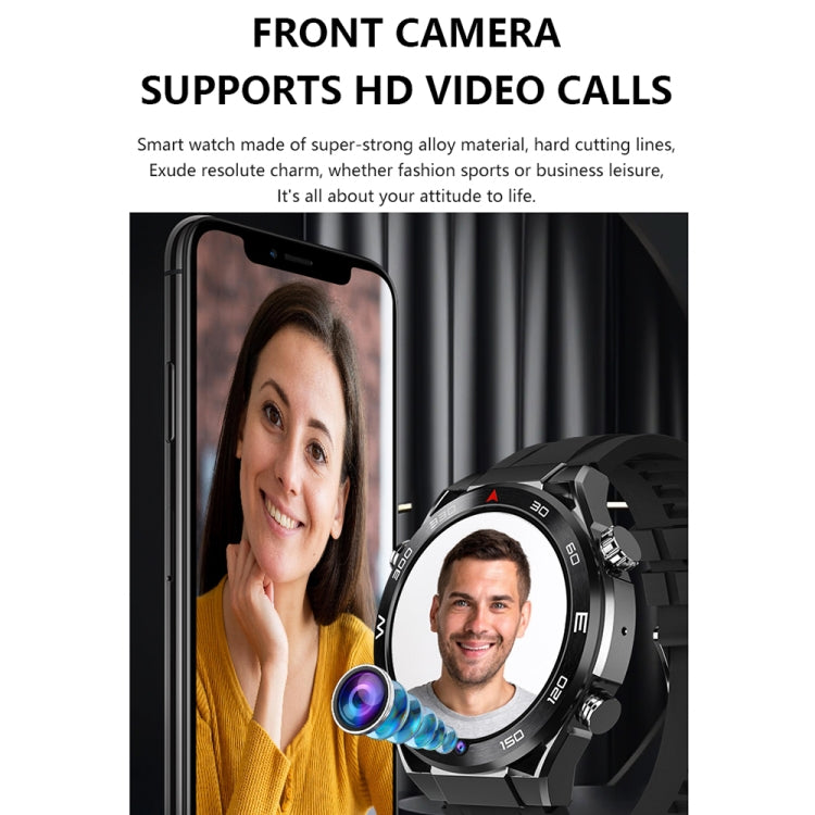 1.53 inch Front Camera Smart Watch Support AI Voice / SIM Card, 1GB+16GB, 2GB+32GB, 4GB+64GB
