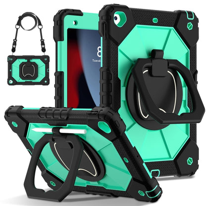 Contrast Color Robot Silicone Hybrid PC Tablet Case, For iPad Air 11 2025 / 2024�����������������...