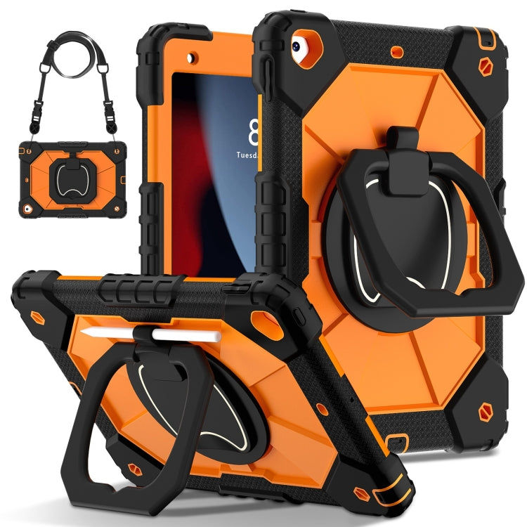 Contrast Color Robot Silicone Hybrid PC Tablet Case, For iPad Air 11 2025 / 2024�����������������...