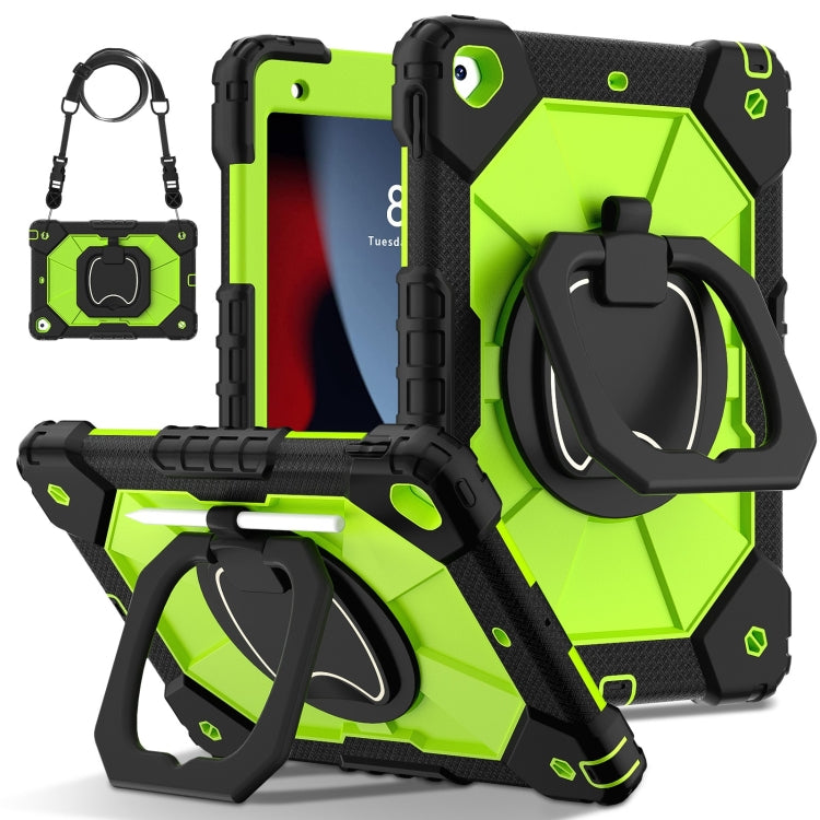 Contrast Color Robot Silicone Hybrid PC Tablet Case, For iPad Air 11 2025 / 2024�����������������...