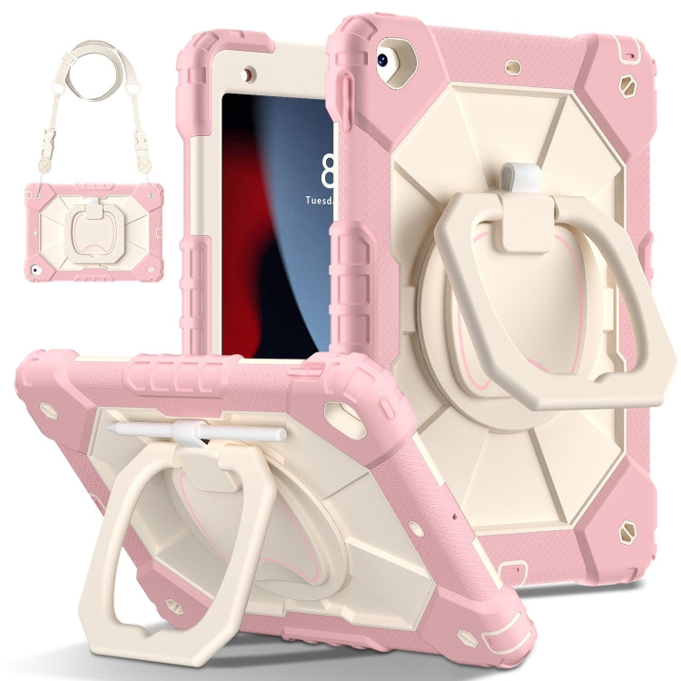 Contrast Color Robot Silicone Hybrid PC Tablet Case, For iPad Air 11 2025 / 2024�����������������...