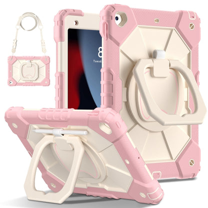 Contrast Color Robot Silicone Hybrid PC Tablet Case, For iPad Air 11 2025 / 2024�����������������...
