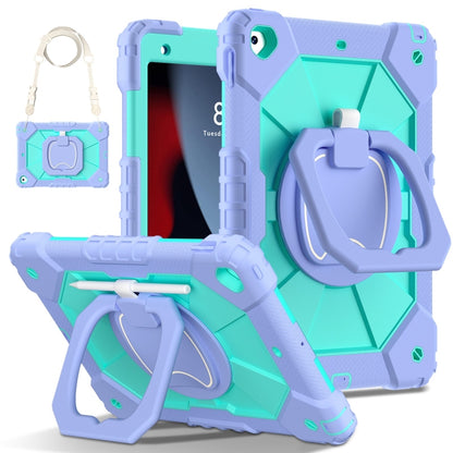 Contrast Color Robot Silicone Hybrid PC Tablet Case, For iPad Air 11 2025 / 2024�����������������...