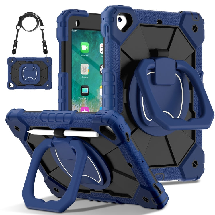 Contrast Color Robot Silicone Hybrid PC Tablet Case, For iPad Air 11 2025 / 2024�����������������...