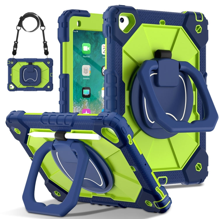 Contrast Color Robot Silicone Hybrid PC Tablet Case, For iPad Air 11 2025 / 2024�����������������...