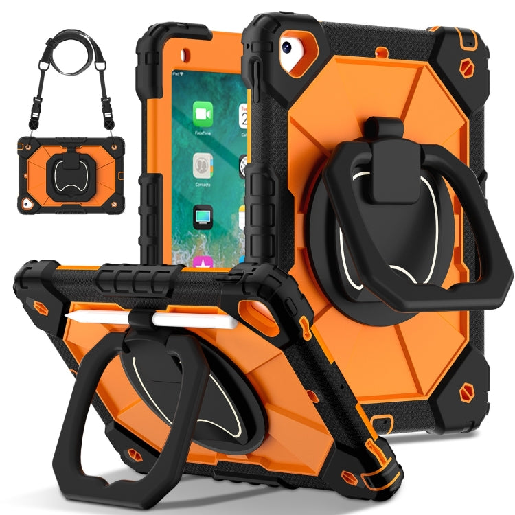 Contrast Color Robot Silicone Hybrid PC Tablet Case, For iPad Air 11 2025 / 2024�����������������...