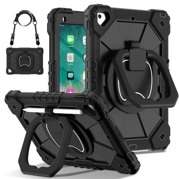 Contrast Color Robot Silicone Hybrid PC Tablet Case, For iPad Air 11 2025 / 2024�����������������...