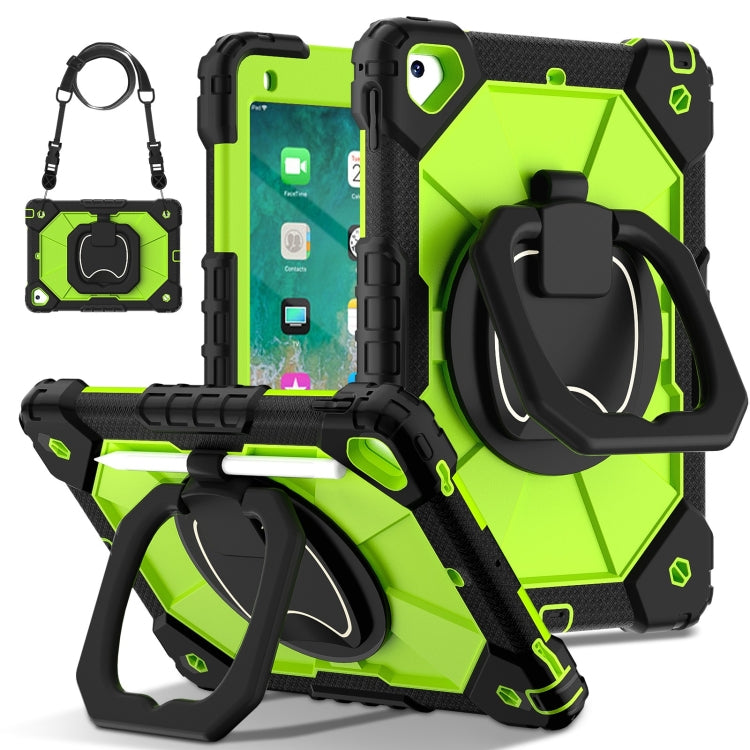 Contrast Color Robot Silicone Hybrid PC Tablet Case, For iPad Air 11 2025 / 2024�����������������...