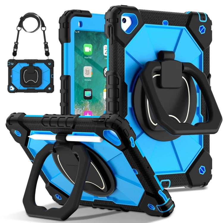Contrast Color Robot Silicone Hybrid PC Tablet Case, For iPad Air 11 2025 / 2024�����������������...