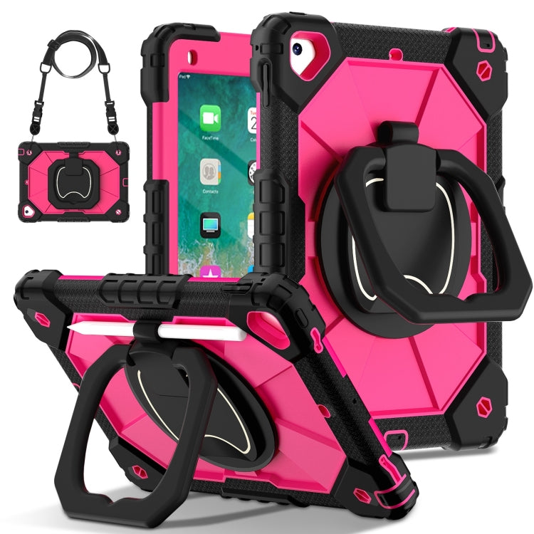 Contrast Color Robot Silicone Hybrid PC Tablet Case, For iPad Air 11 2025 / 2024�����������������...