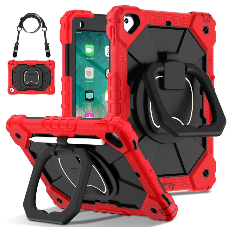 Contrast Color Robot Silicone Hybrid PC Tablet Case, For iPad Air 11 2025 / 2024�����������������...