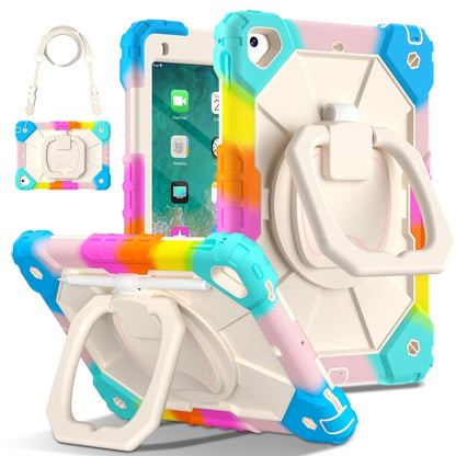 Contrast Color Robot Silicone Hybrid PC Tablet Case, For iPad Air 11 2025 / 2024�����������������...