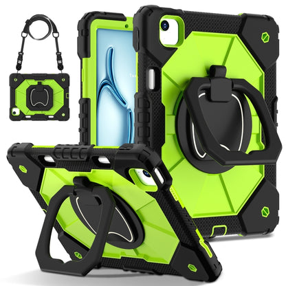 Contrast Color Robot Silicone Hybrid PC Tablet Case, For iPad Air 11 2025 / 2024�����������������...