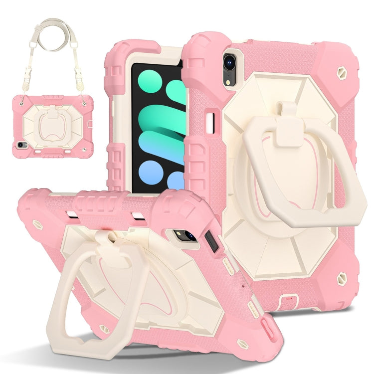 Contrast Color Robot Silicone Hybrid PC Tablet Case, For iPad Air 11 2025 / 2024�����������������...