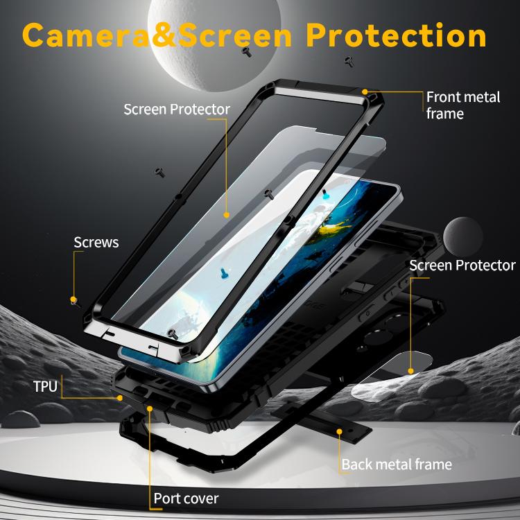 R-JUST Life Waterproof Dustproof Shockproof Phone Case, For Samsung Galaxy S25 Edge 5G�����������...