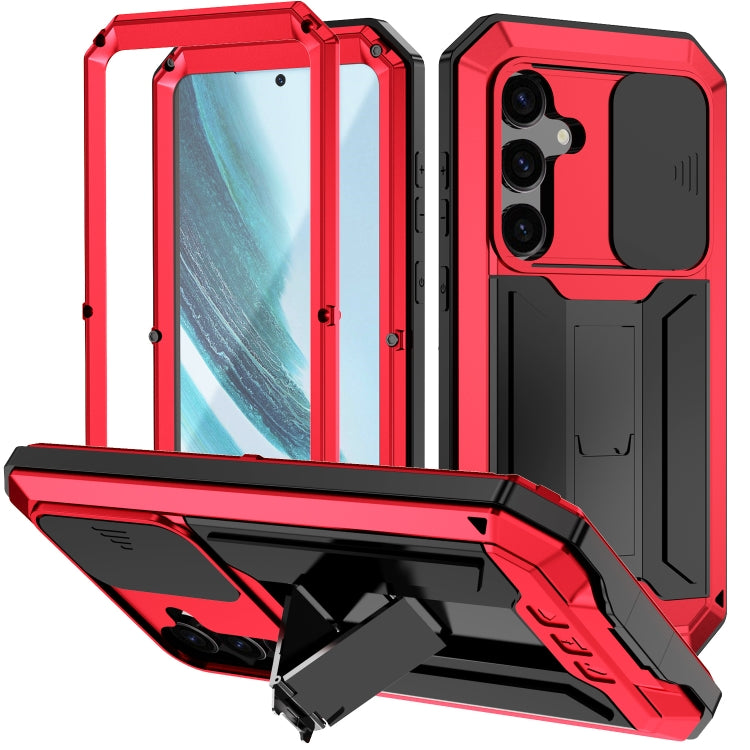 R-JUST Sliding Camera Life Waterproof Holder Phone Case, For Samsung Galaxy S25 Edge 5G����������...