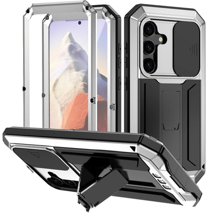 R-JUST Sliding Camera Life Waterproof Holder Phone Case, For Samsung Galaxy S25 Edge 5G����������...
