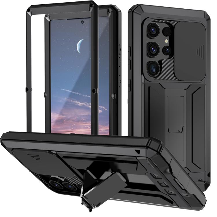 R-JUST Sliding Camera Life Waterproof Holder Phone Case, For Samsung Galaxy S25 Edge 5G����������...