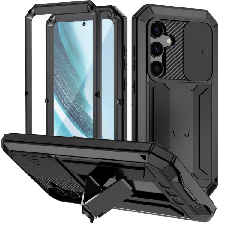 R-JUST Sliding Camera Life Waterproof Holder Phone Case, For Samsung Galaxy S25 Edge 5G����������...