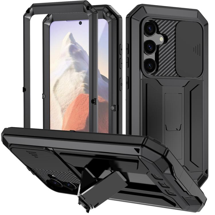 R-JUST Sliding Camera Life Waterproof Holder Phone Case, For Samsung Galaxy S25 Edge 5G����������...