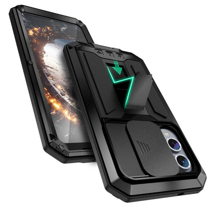 R-JUST Sliding Camera Life Waterproof Holder Phone Case, For Samsung Galaxy S25 Edge 5G����������...